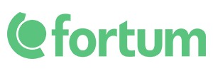 Logotyp för Fortum